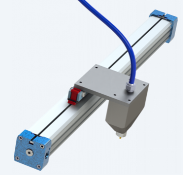 如何用無桿氣缸解決直線運動選項方案問題?(圖2) 如何用無桿氣缸解決直線運動選項方案問題?(圖2)