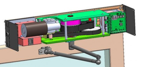 完美的自動門電機減速機,用于運動控制和精度的減速器