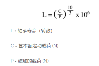 如何計算交叉滾子軸承的使用壽命(各種載荷類型)(圖2) 如何計算交叉滾子軸承的使用壽命(各種載荷類型)(圖2)