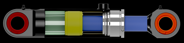 液壓缸如何工作,液壓缸的工作原理和原理圖示例(圖3) 液壓缸如何工作,液壓缸的工作原理和原理圖示例(圖3)