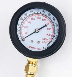 機油壓力表壓力低一般出現的警告信號和原因解決方法