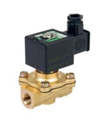 兩位三通電磁閥的工作原理，實(shí)現(xiàn)對(duì)介質(zhì)的開閉控制(圖1)