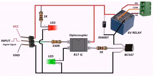 如何制作帶光耦的繼電器模塊，光耦繼電器模塊的制作步驟？(圖1)
