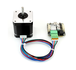 二相步進電機驅動方案，通過控制電流的大小和方向