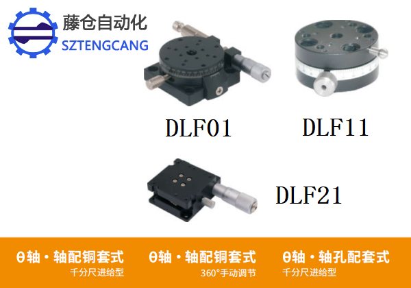 360°手動調節千分尺進給DLF01/DLF11/DLF21